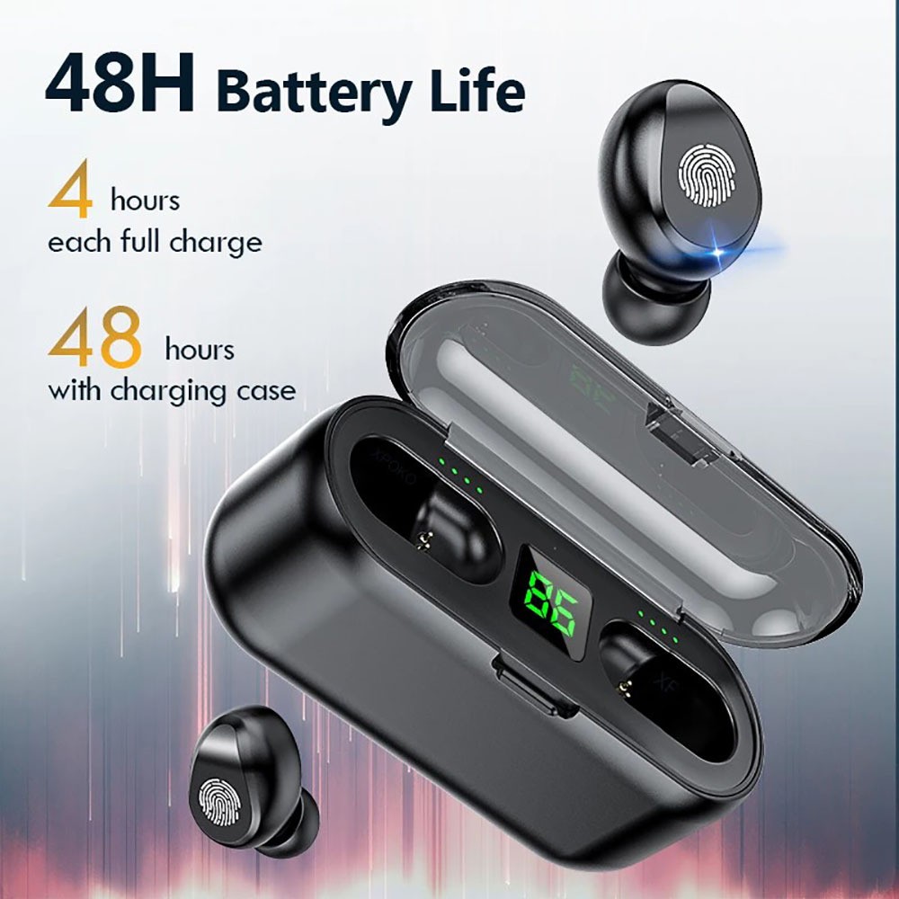 Waterproof Bluetooth 5.0 Wireless Earbuds For iPhone Samsung Android Phones