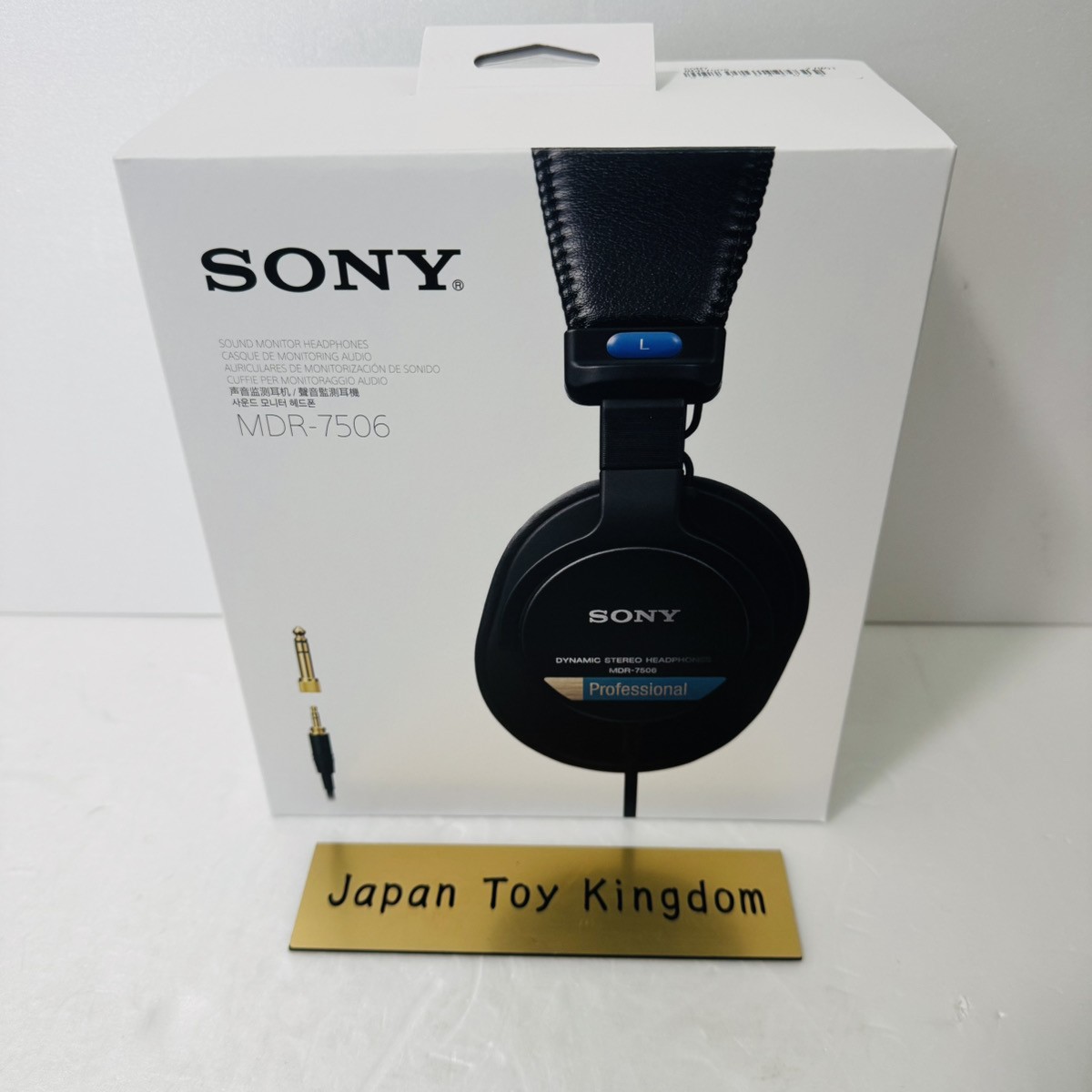 Sony MDR-7506 Professional Studio Monitor Headphones Closed Back Black