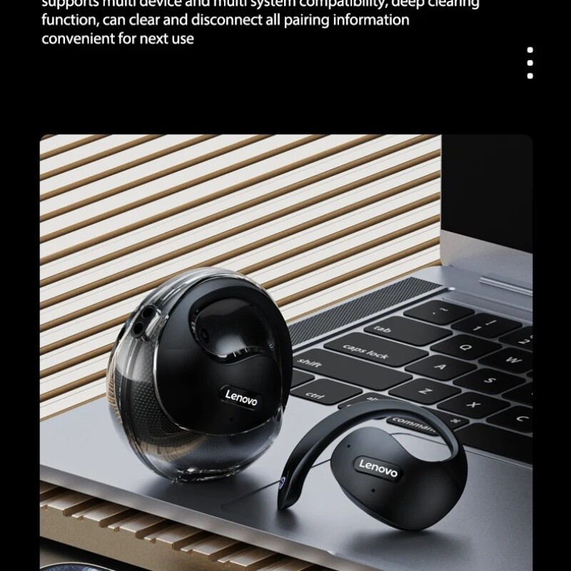 Lenovo 2024 Newest Thinkplus X15 Pro Bluetooth 5.4 Hi-Fi Sport Earbuds