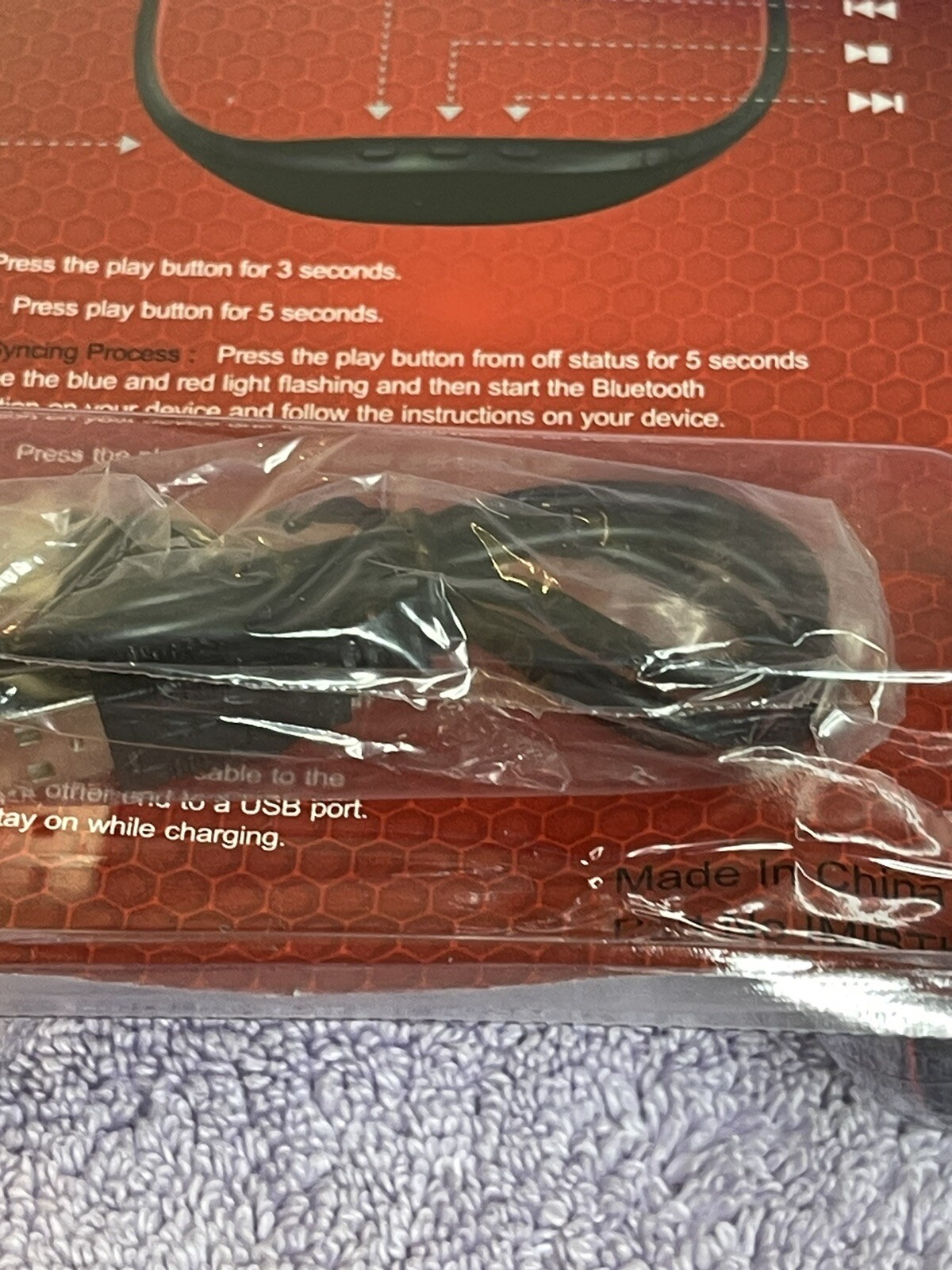 New & Sealed Sports Headphones Music Calls On The Go Bluetooth Ready