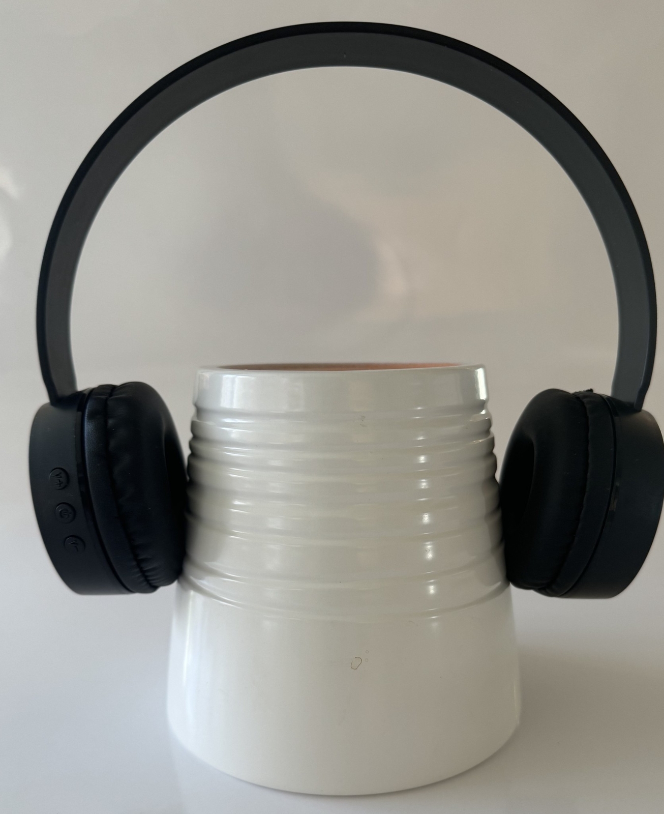GENTEK H2 PLUS WIRELESS WOOD HEADPHONES BROWN WOODEN TEXTURE 10 M RANGE 14805