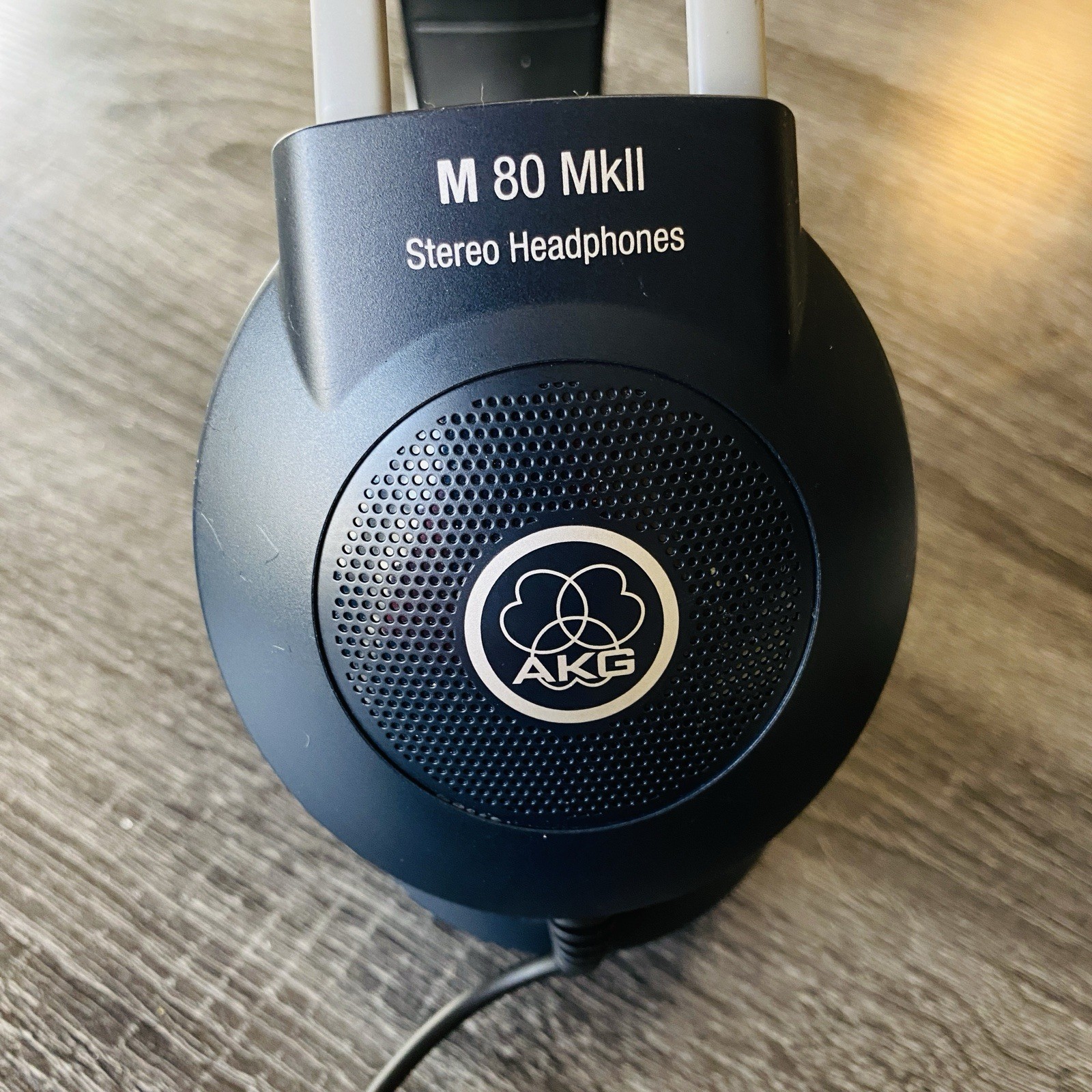 AKG M 80 MkII Mark 2 Mk2 Stereo Headphones Semi-open 3.5mm Tested Working