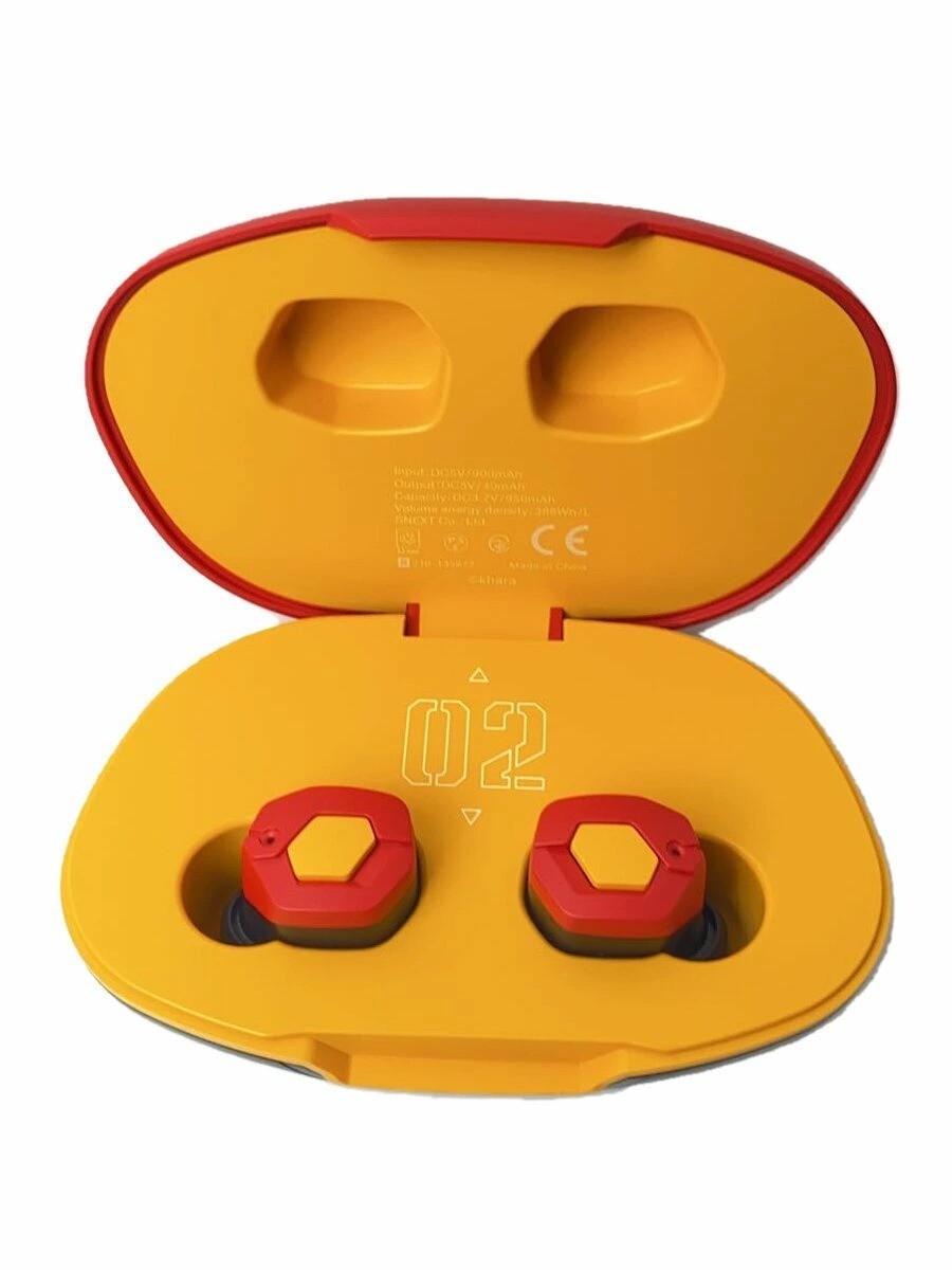 EVA2020 Final Audio UNIT02 RED EVANGELION True Wireless Bluetooth Earbuds W/Box