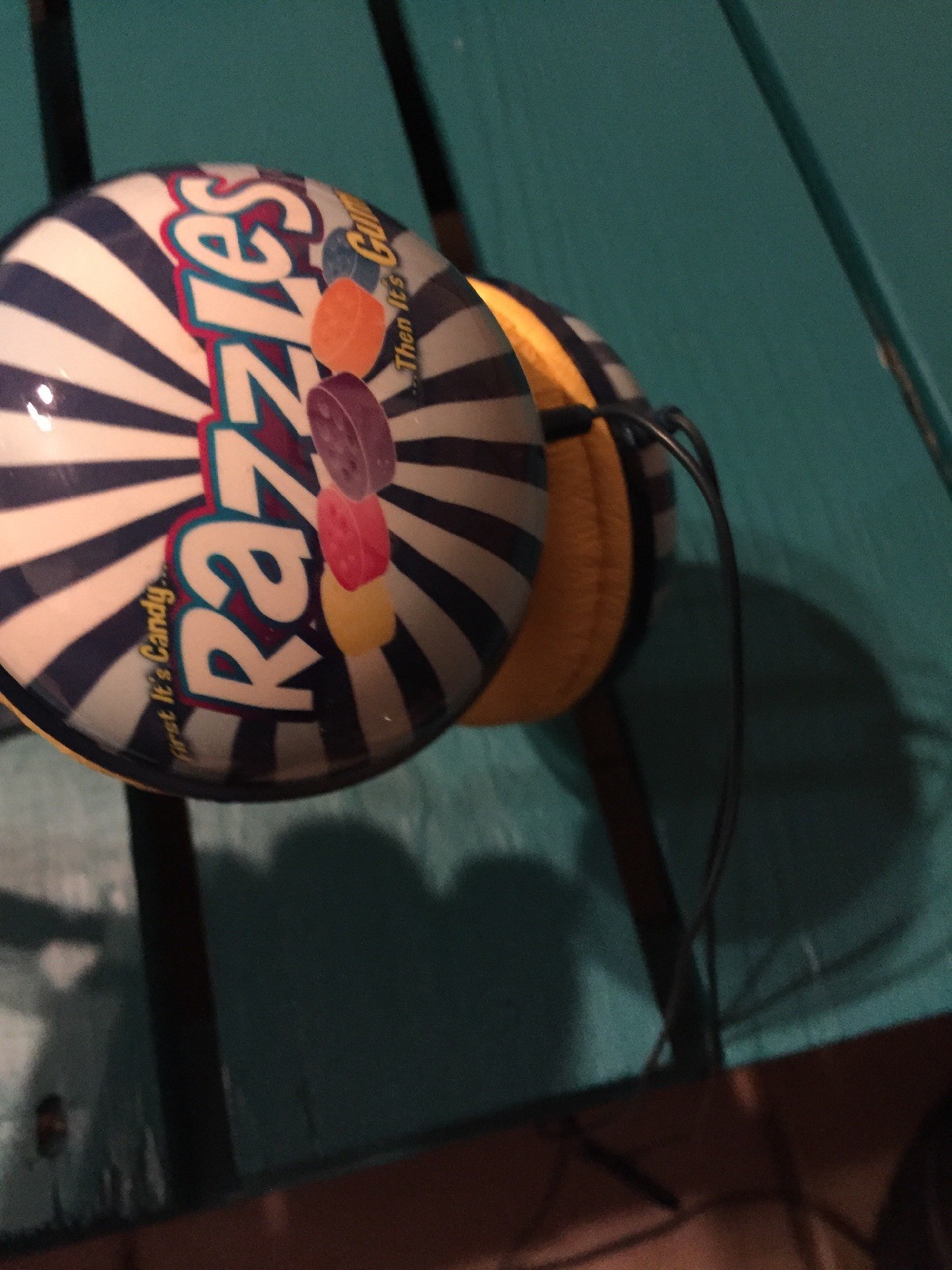 Children Unisex Novelty Headphones Razzles Gum