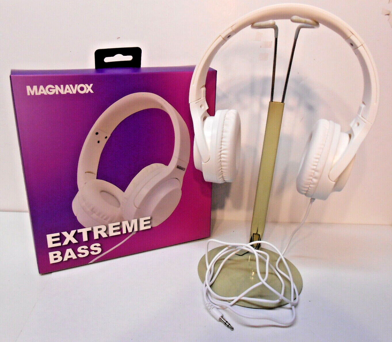 Magnavox / Craig Electronics “Extreme Bass” Stereo Headphone Deeper Bass NEW!!