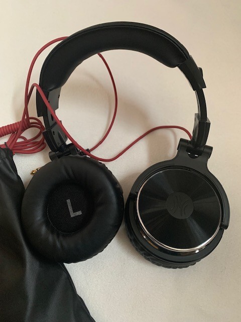 VGUC OneOdio Pro 10 Black Wired DJ Music Stereo Headphones Headset