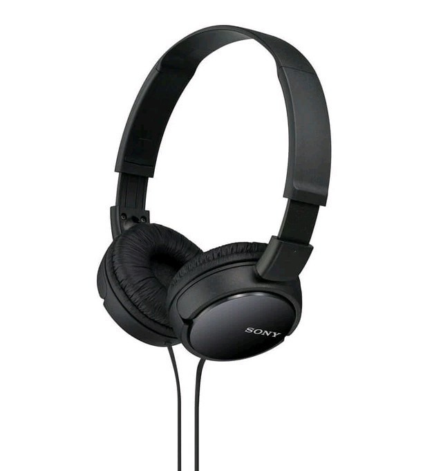 SONY MDR ZX110 Wired Stereo Headphones – Black Sealed 4 Pack ($7 Per Piece)