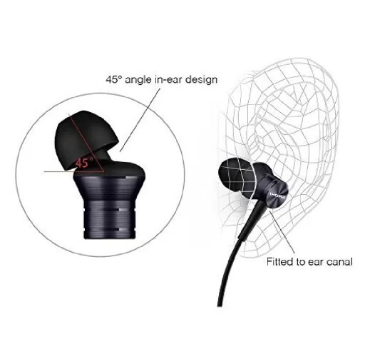 1MORE Piston Fit in-Ear Earphones Fashion Durable Headphones with 4 Color Noise
