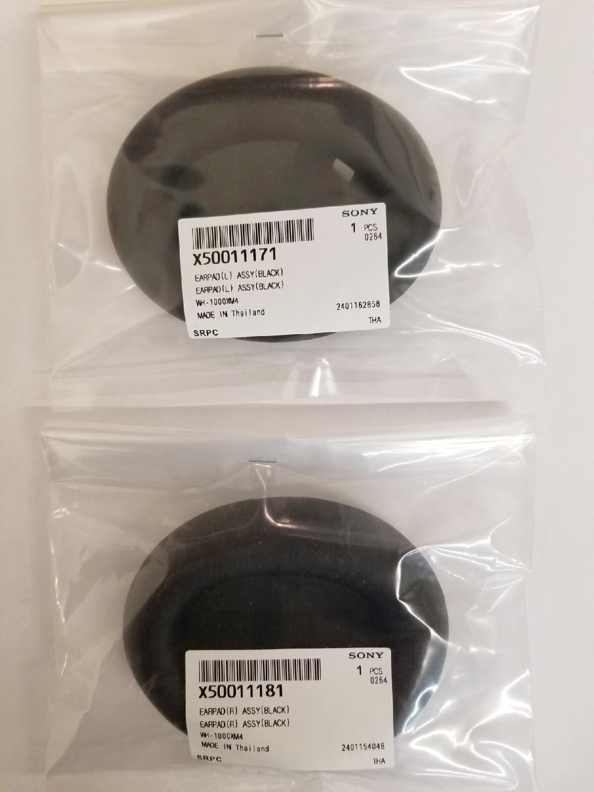 GENUINE SONY Ear Pads Cover for SONY WH-1000XM4 Headphones Left + Right (1 Pair)