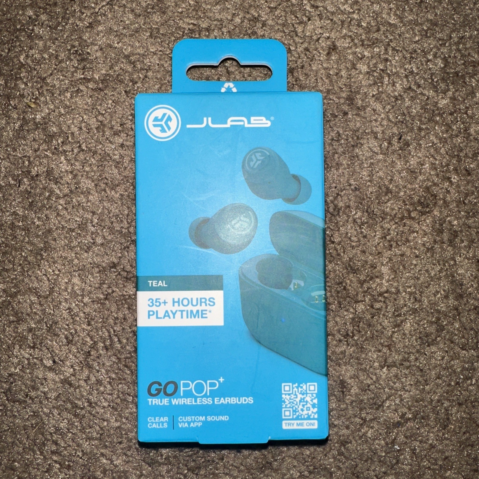 JLab – GO Air POP True Wireless In-Ear Headphones – Teal