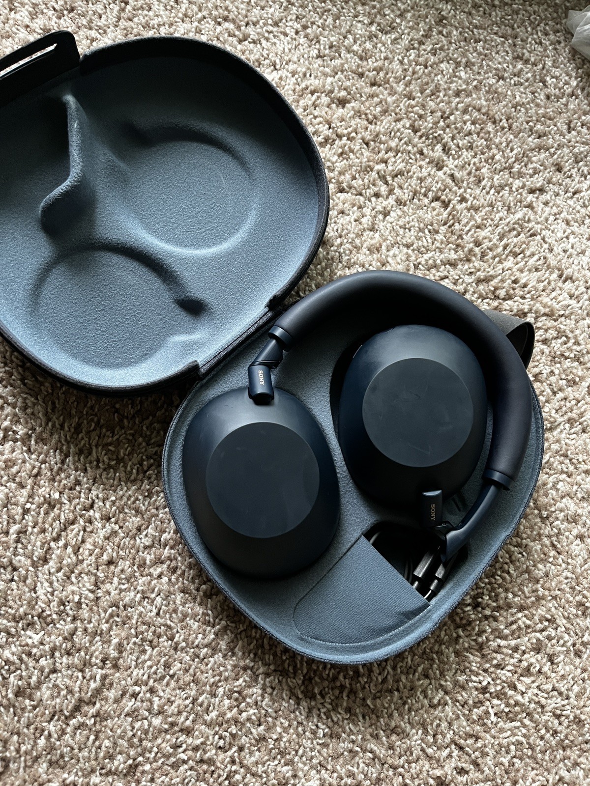 Sony WH-1000XM6 Blue Over-Ear Wireless Noise Cancelling Bluetooth Headphones