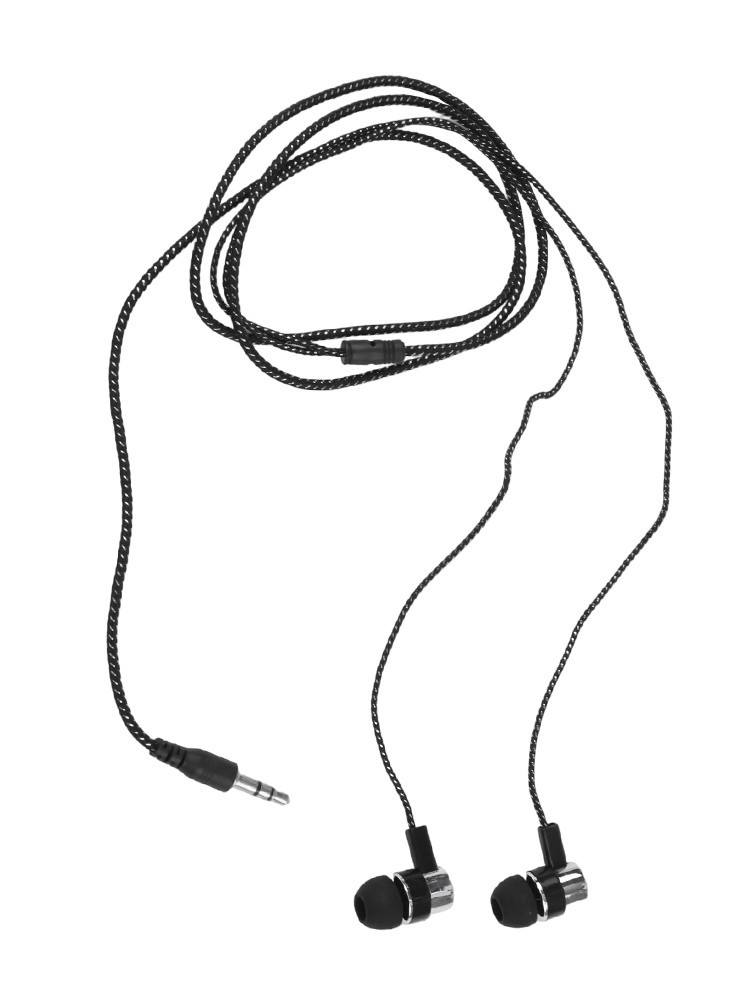 Music Playing Wired Headphones 1.2 M Cable Length 115 DB/mv Sensitivity