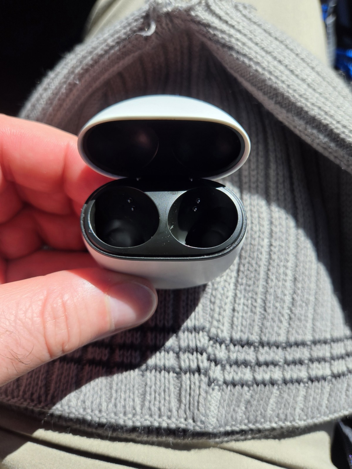 Google Pixel Buds Pro Noise-Canceling Earbuds. Charcoal. Used. Protective Case.