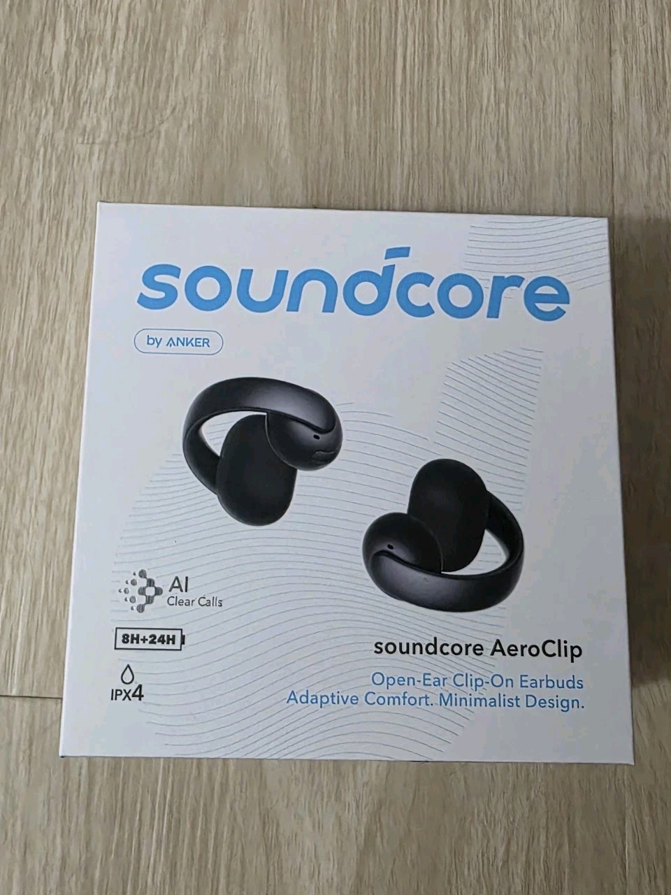 Soundcore AeroClip by Anker, Open-Ear Earbuds, Clip-On Headphones, Adaptive…