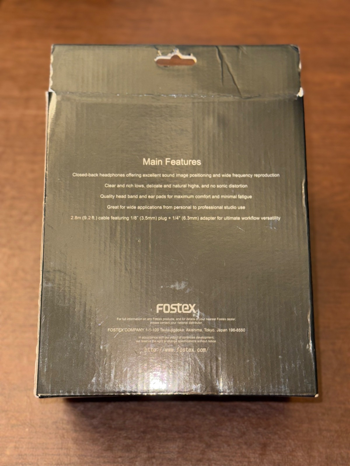 FOSTEX TX-2 Closed-Back Studio Headphones
