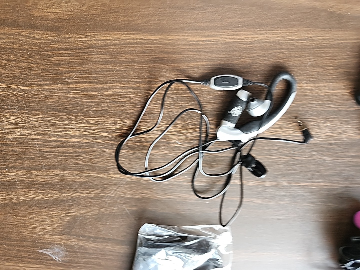 6 Sets Of Airline Ear Phone Jacks, One With Microphone. 3 Eye Covers
