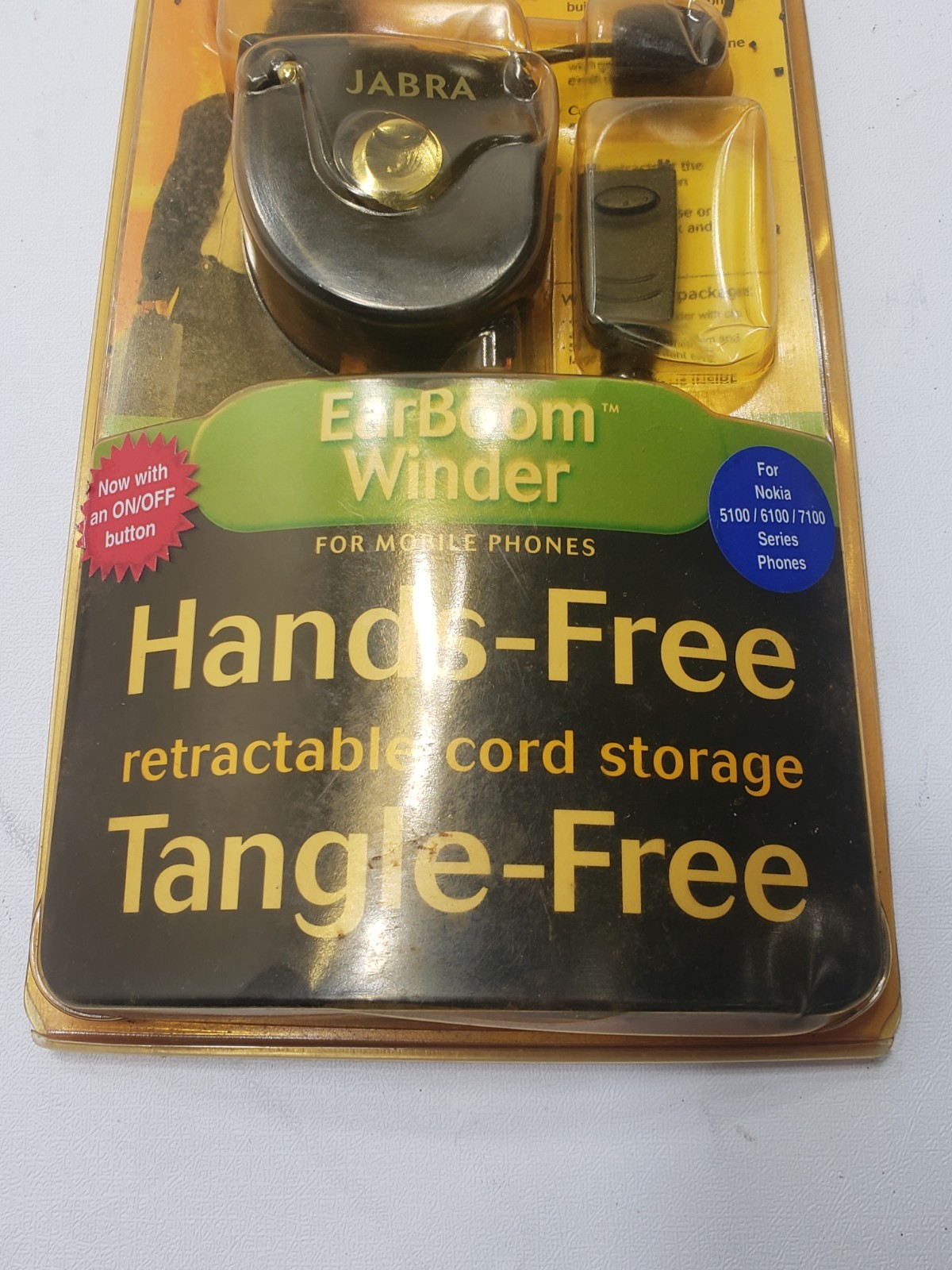 Jabra EarBoom Winner Hands-Free Retractable Cord Earphone Nokia 5100 6101