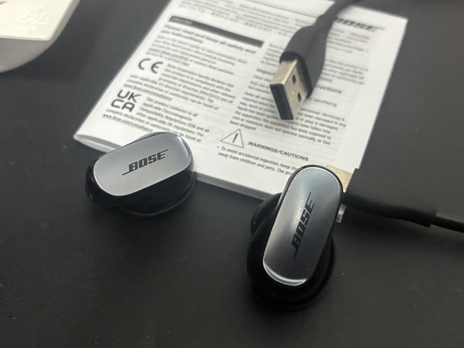 Bose QuietComfort Ultra Bluetooth Wireless Earbuds – Black – In Retail Box