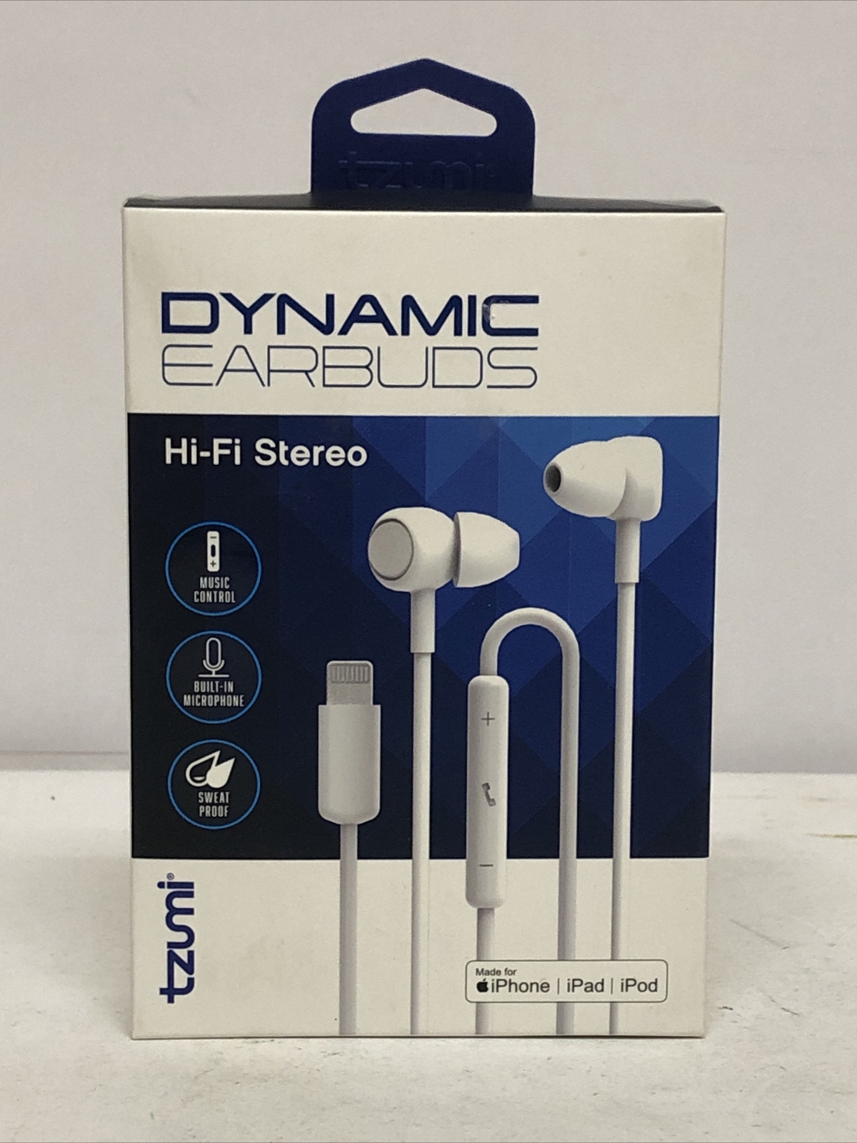 Lot Of (3) Tzumi Dynamic Hi-Fi Stereo Earbuds for Apple iPod iPad iPhone White