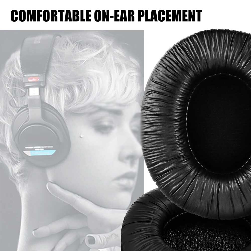 4x Ear Pads Cushion Replacement For Sony MDR-7506 MDR-V6 MDR-CD 900ST Headphones