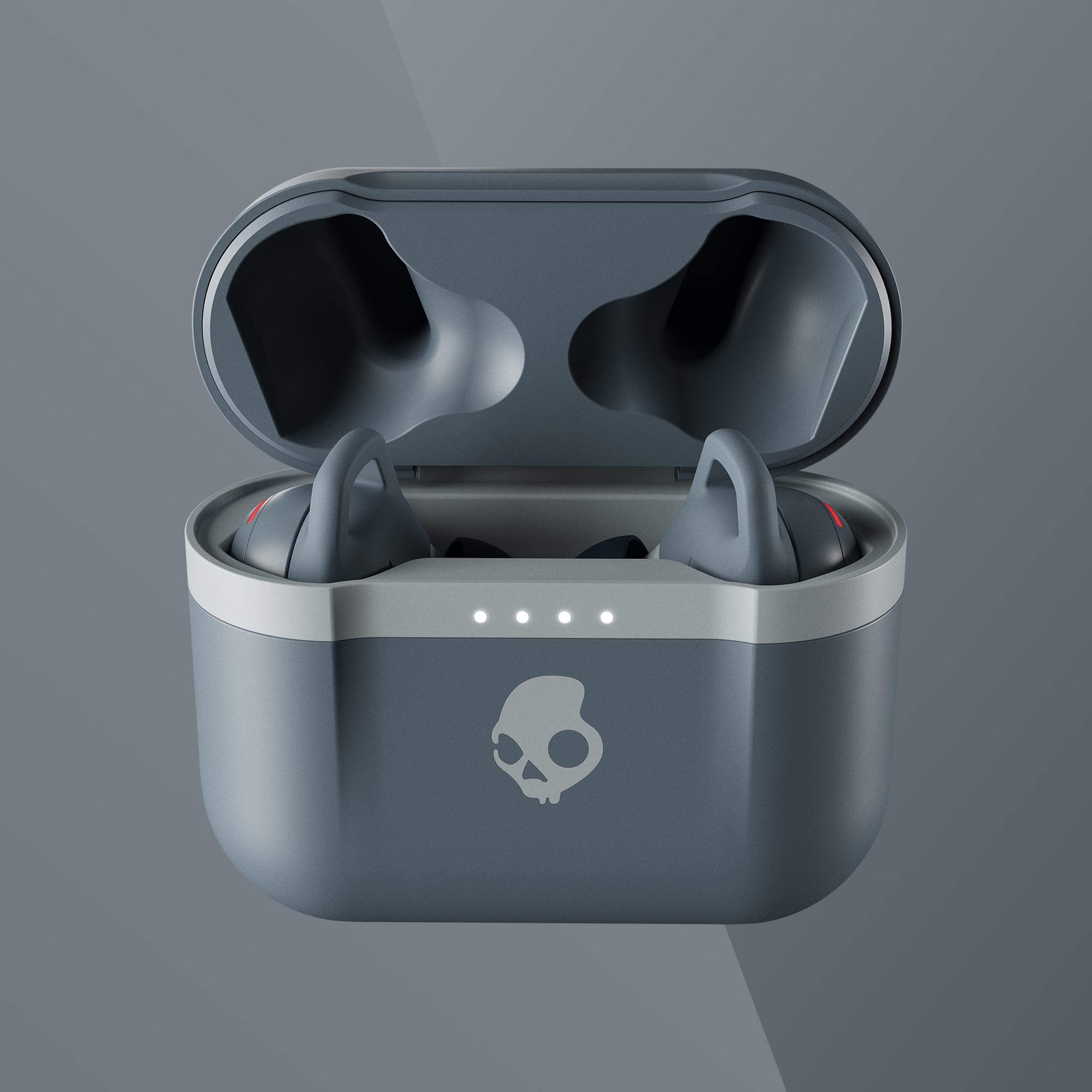 Skullcandy Indy Evo In-Ear Wireless Headphones Earbuds – Chill Grey (S2IVW-N744)