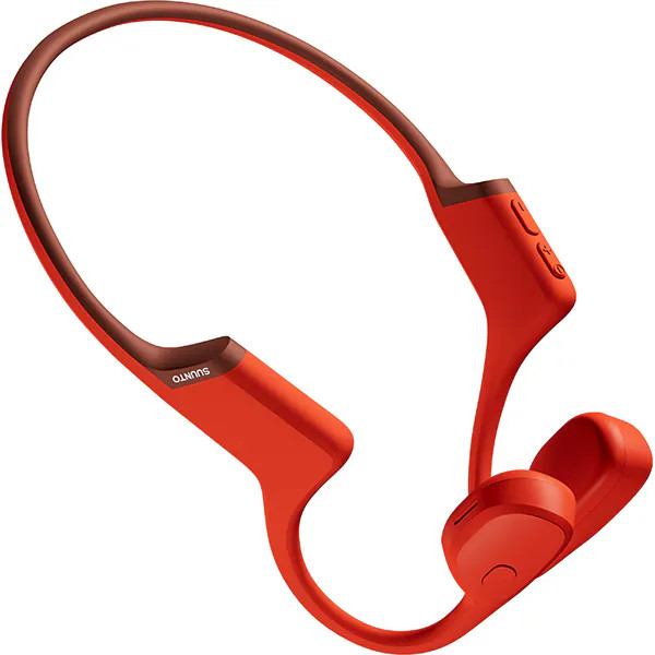 SUUNTO SONIC Coral Red Open-Ear Bone Conduction Sports Headphones SS050948000