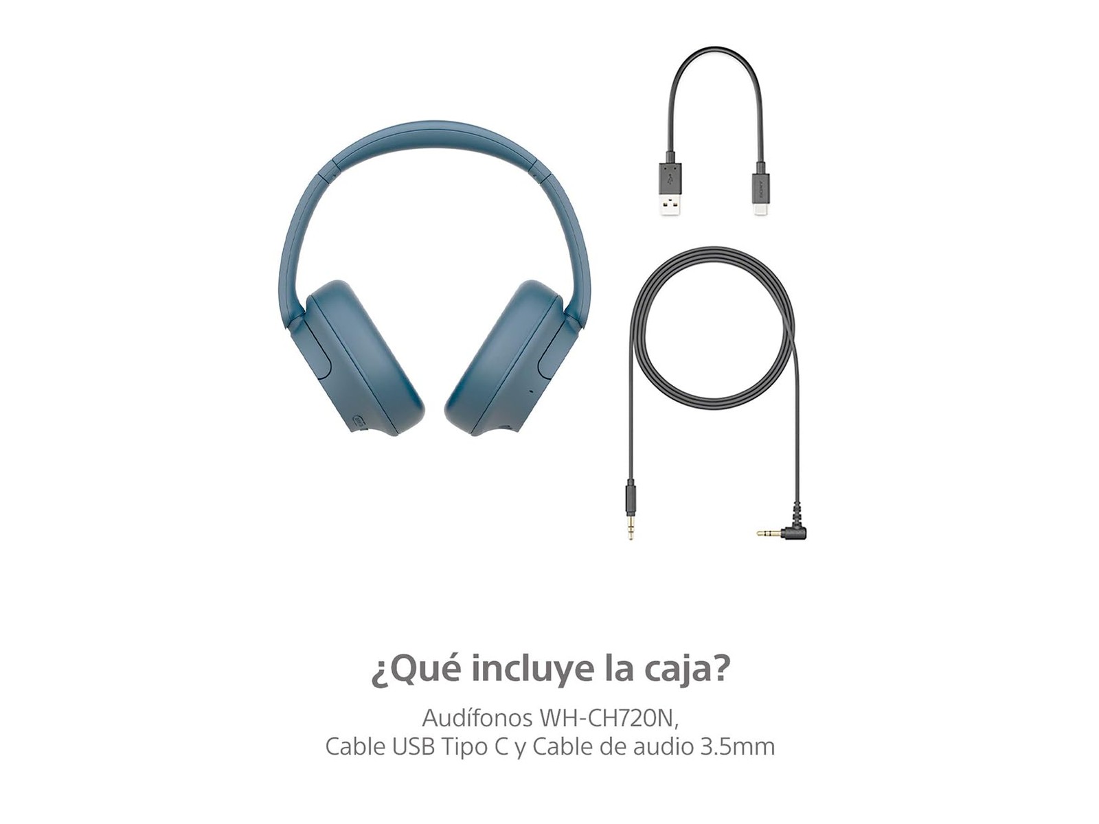 Sony – WH-CH720N Wireless Noise Canceling Headphones – Blue