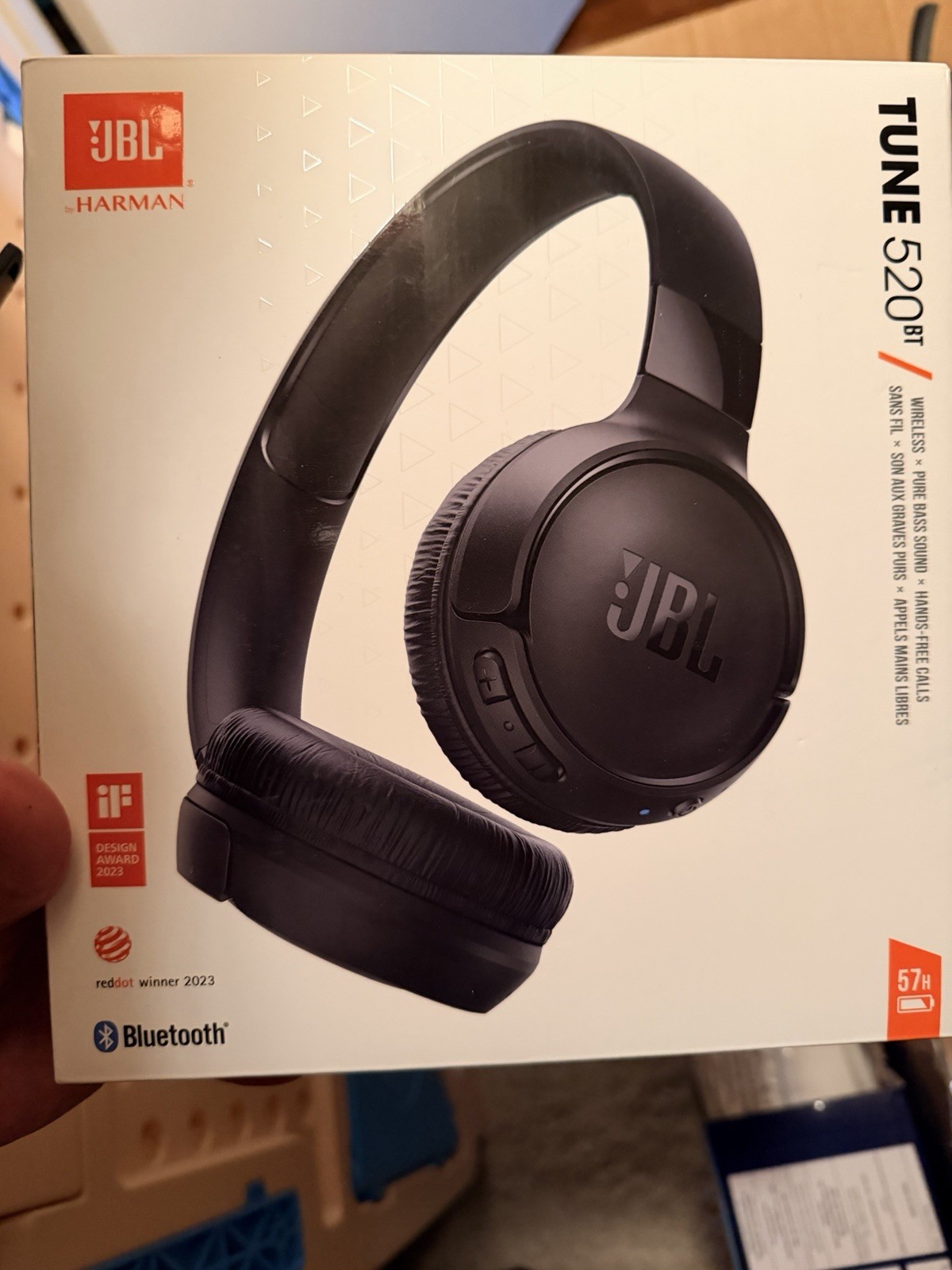 JBL Tune 520BT Wireless Bluetooth Headphones – Brand New Sealed