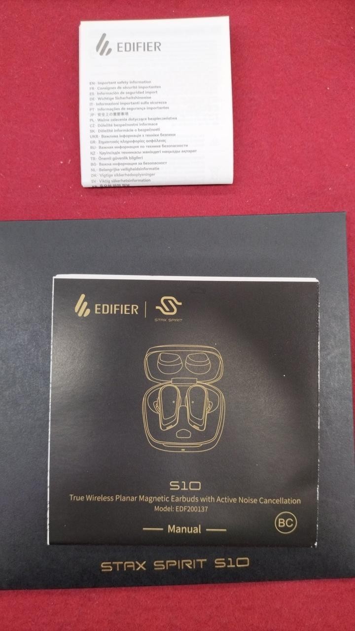 Edifier STAX SPIRIT S10 Wireless Planar Magnetic Headphones Hi-Res LDAC ANC