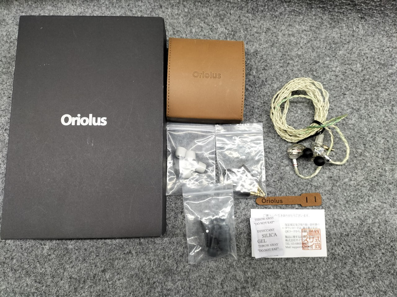 Oriolus Mellianus 10BA In-Ear Monitor IEM 2-Pin Recable Used