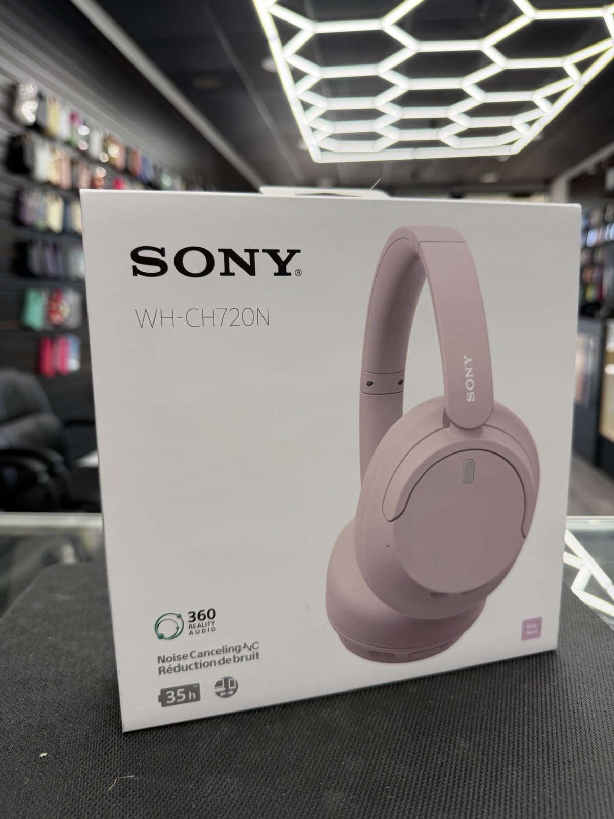 Sony WH-CH720N/P Bluetooth Noise Canceling Headphones, Pink NEW