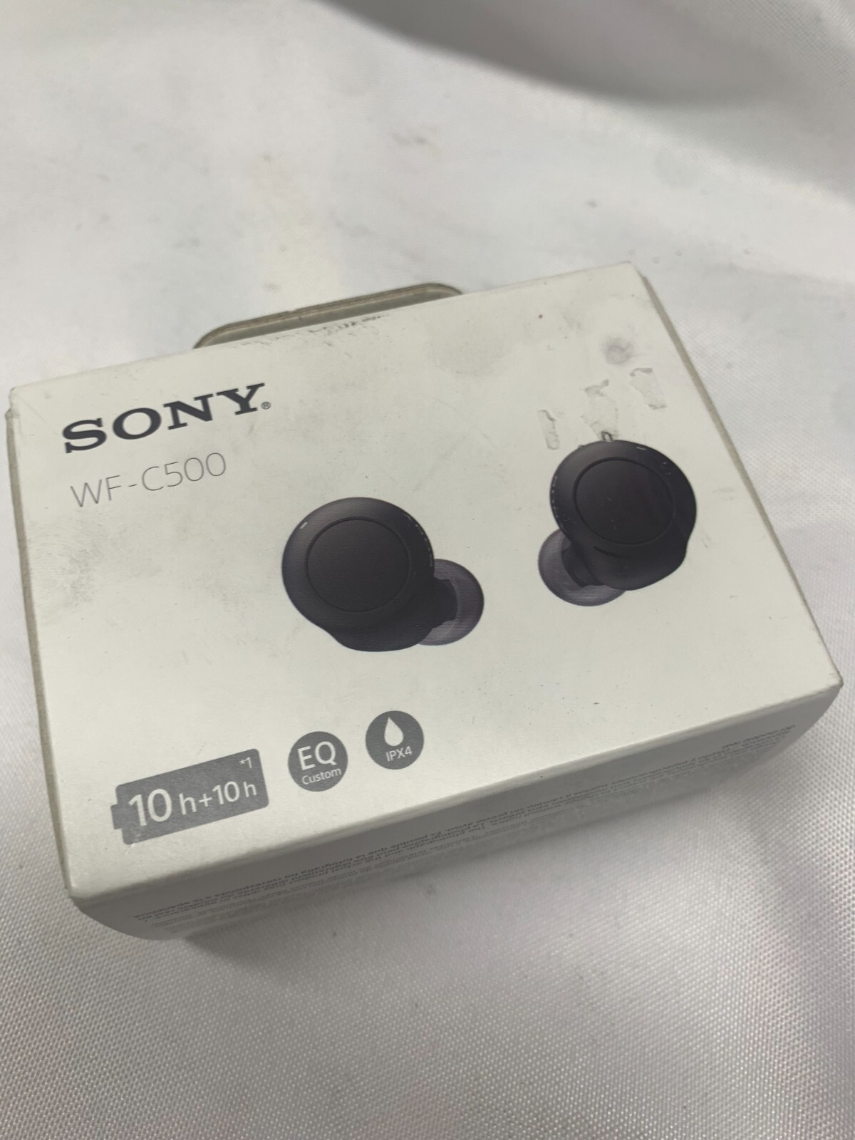 Sony WF-C500 Truly Wireless In-Ear Bluetooth Headphones – Black*New-Box Damage