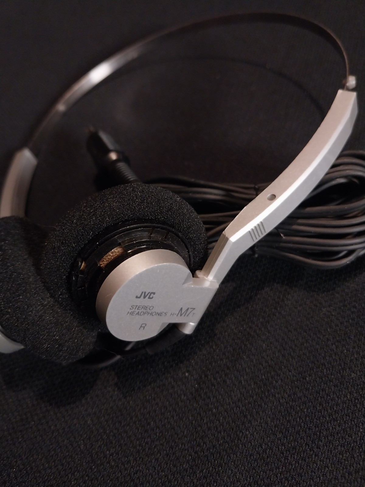 Vintage Original JVC H-M7 Stereo Headphones Made in Japan Working 1980s Ex