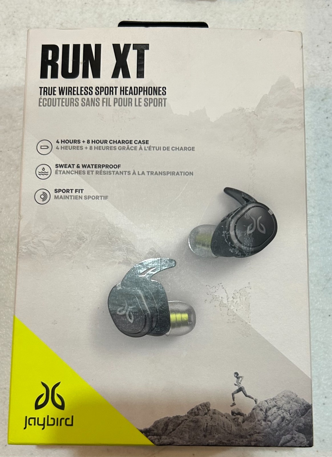 Jaybird RUN XT True Wireless Sport In-Ear Headphones Black/Flash