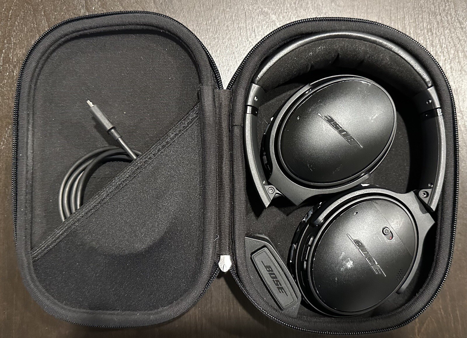 Bose QuietComfort 35 Over the Ear Wireless Headphones – Black
