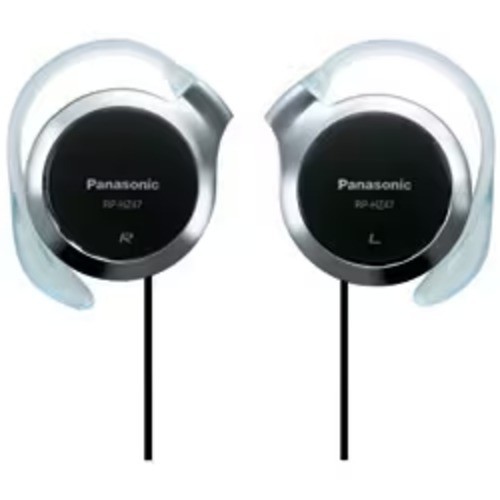 Panasonic Clip Earphone Headphone RP-HZ47 Black from japan