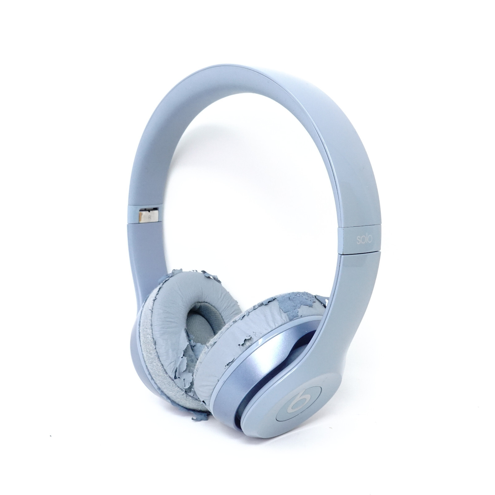 Beats by Dr. Dre Solo 2 Wired On-Ear Headphone B0518 – Light Blue *READ*