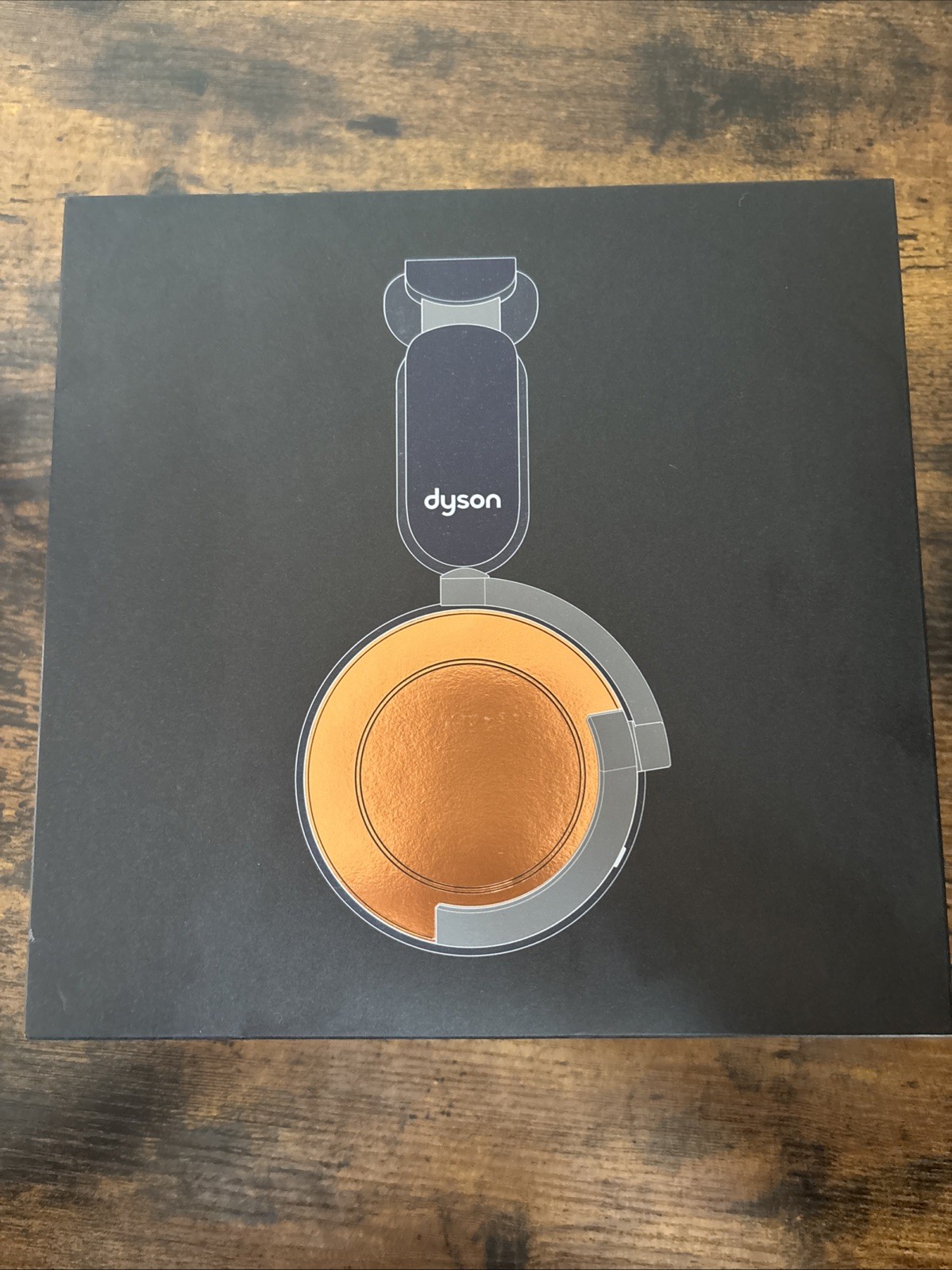Dyson OnTrac Over-Ear Headphones Wireless Noise Cancelling in CNC Copper
