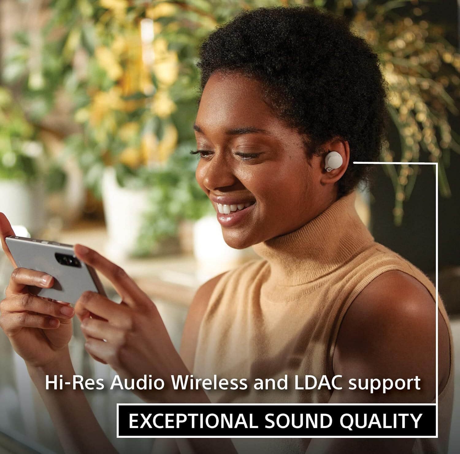 Sony WF-1000XM4 Noise Canceling Wireless Earbud Headphones – Silver – Grade A