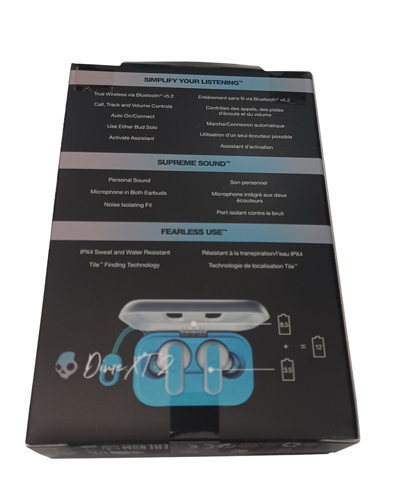 BRAND NEW Skullcandy Dime XT 2 Lot of 10 Bluetooth Wireless in Ear SEALED