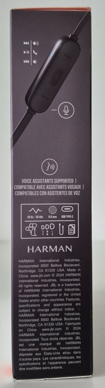 JBL Tune 125BT Wireless Bluetooth In-Ear Neckband Earbuds 2024 NEW