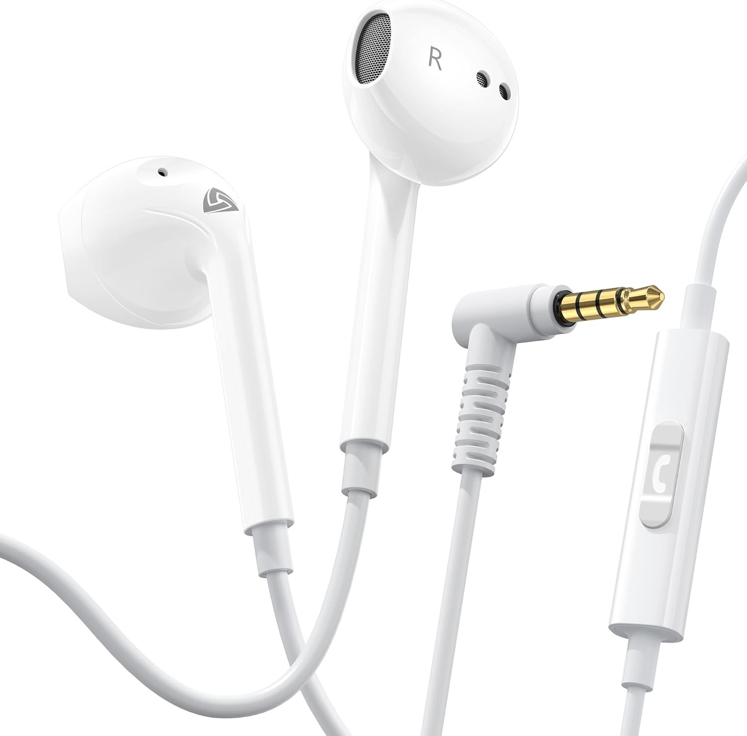 Zenith Wired Earbuds in-Ear Headphones, 5 , Earphones with Microphone, Corde…