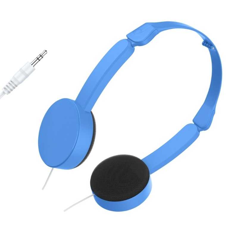 Unisex Children s Headphones, 3.5mm Connection Foldable for Portability, Comfort