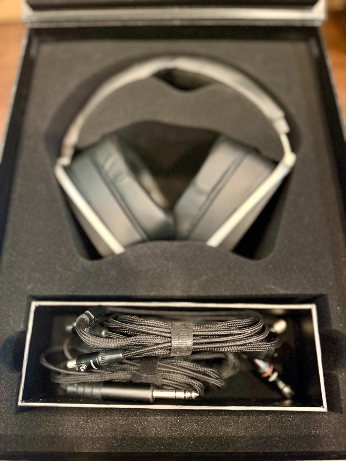 HEDD Audio HEDDphone AMT Air Motion Transformer w/ XLR Cable + Unbalanced Cable