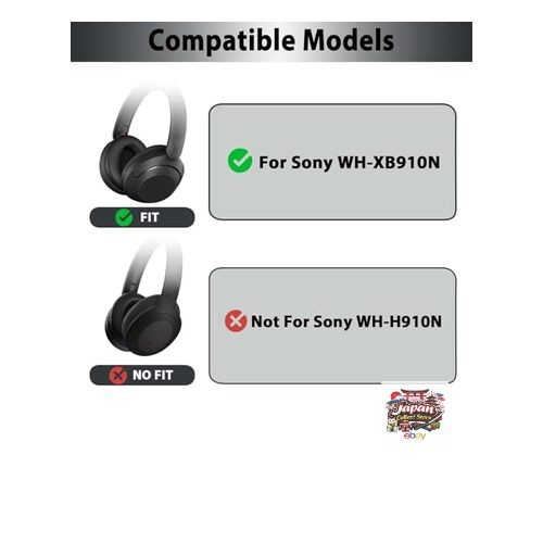 NEW WH-XB910N Ear Pad Cushions Soft Protein Leather Ear Pads with High-Density