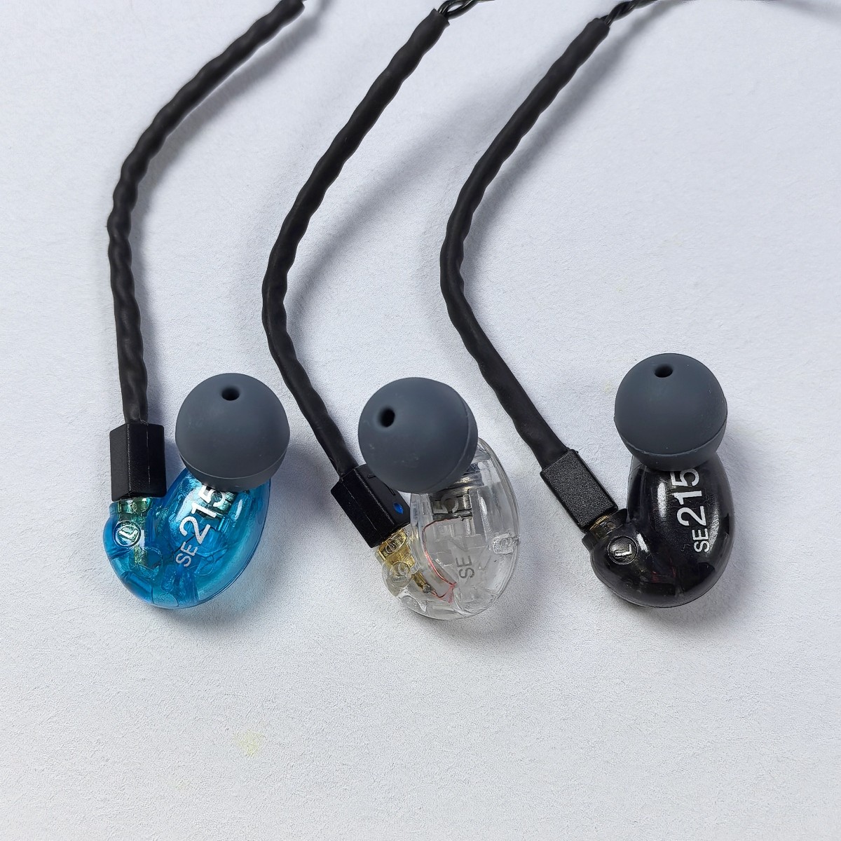 Shure SE215 Sound Isolating Wired Earphones In-Ear 3.5mm Jack Headphones Colors