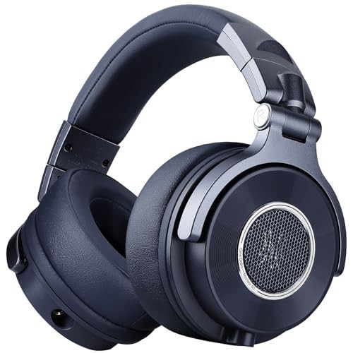 OneOdio Professional Studio Wired Over-Ear Headphones Navy Blue