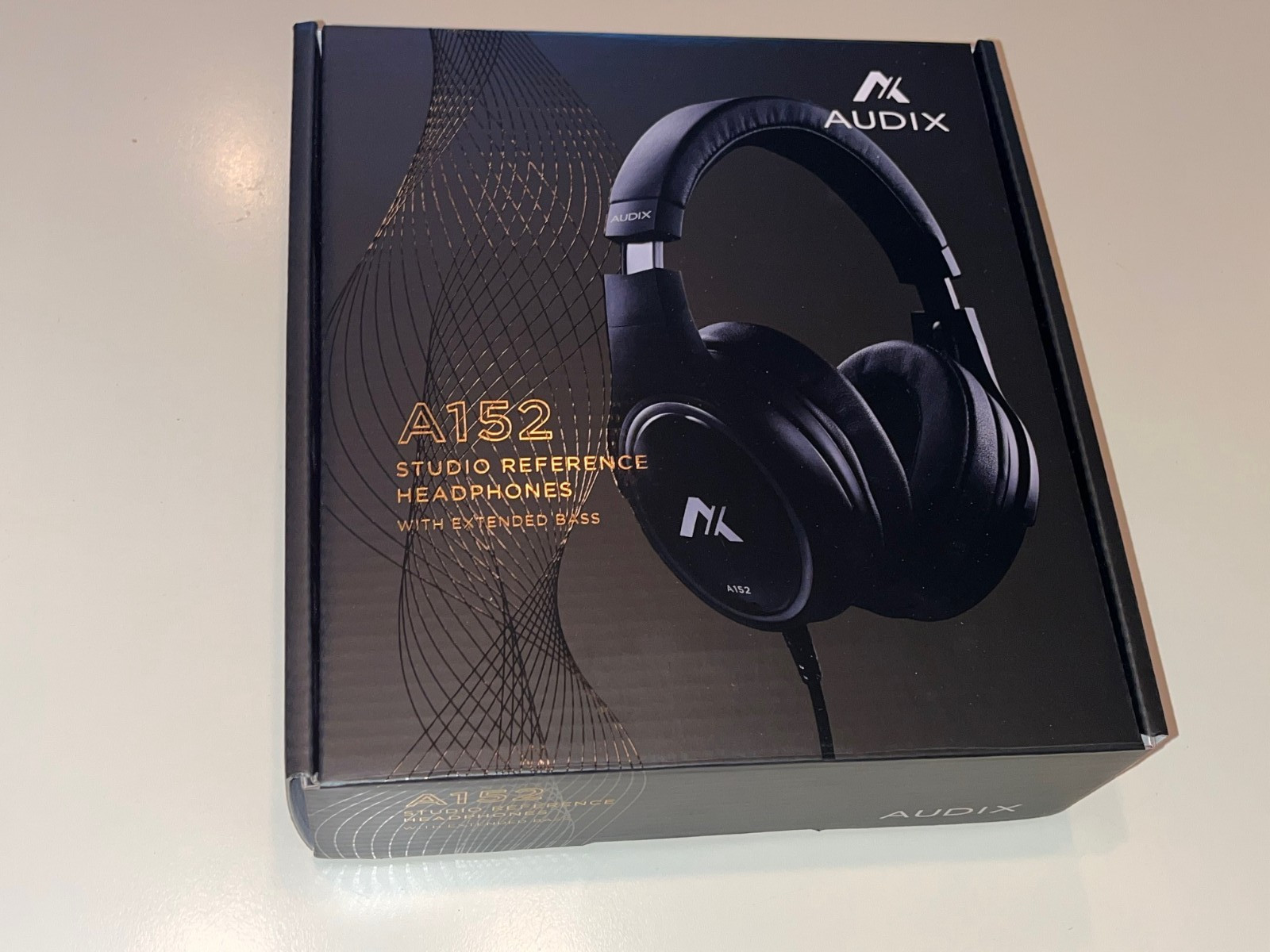 BRAND NEW AUDIX A152 Studio Reference Headphones with Extended Bass, Case, Cable