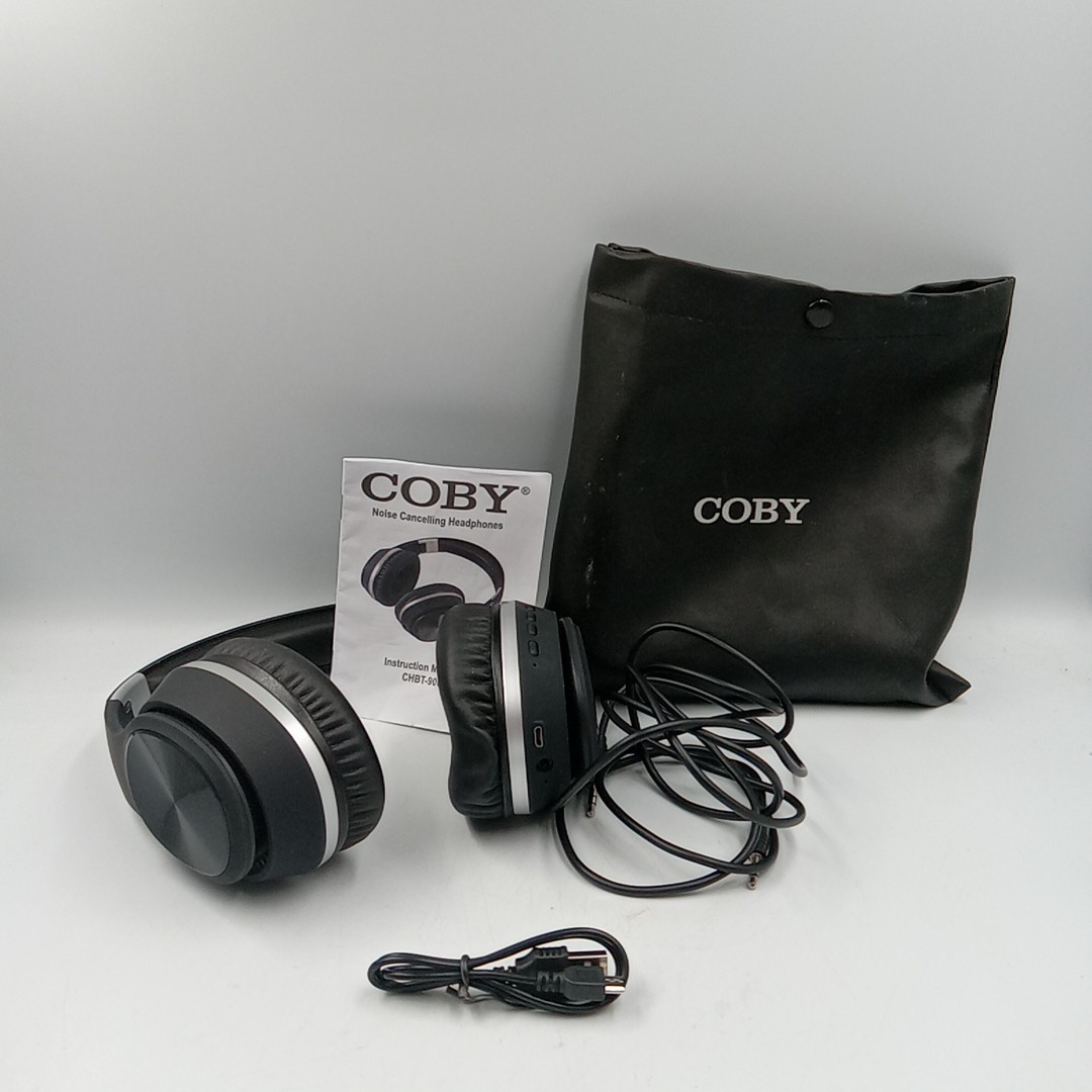 Coby Noise-Canceling Headphones Black …………………………………245