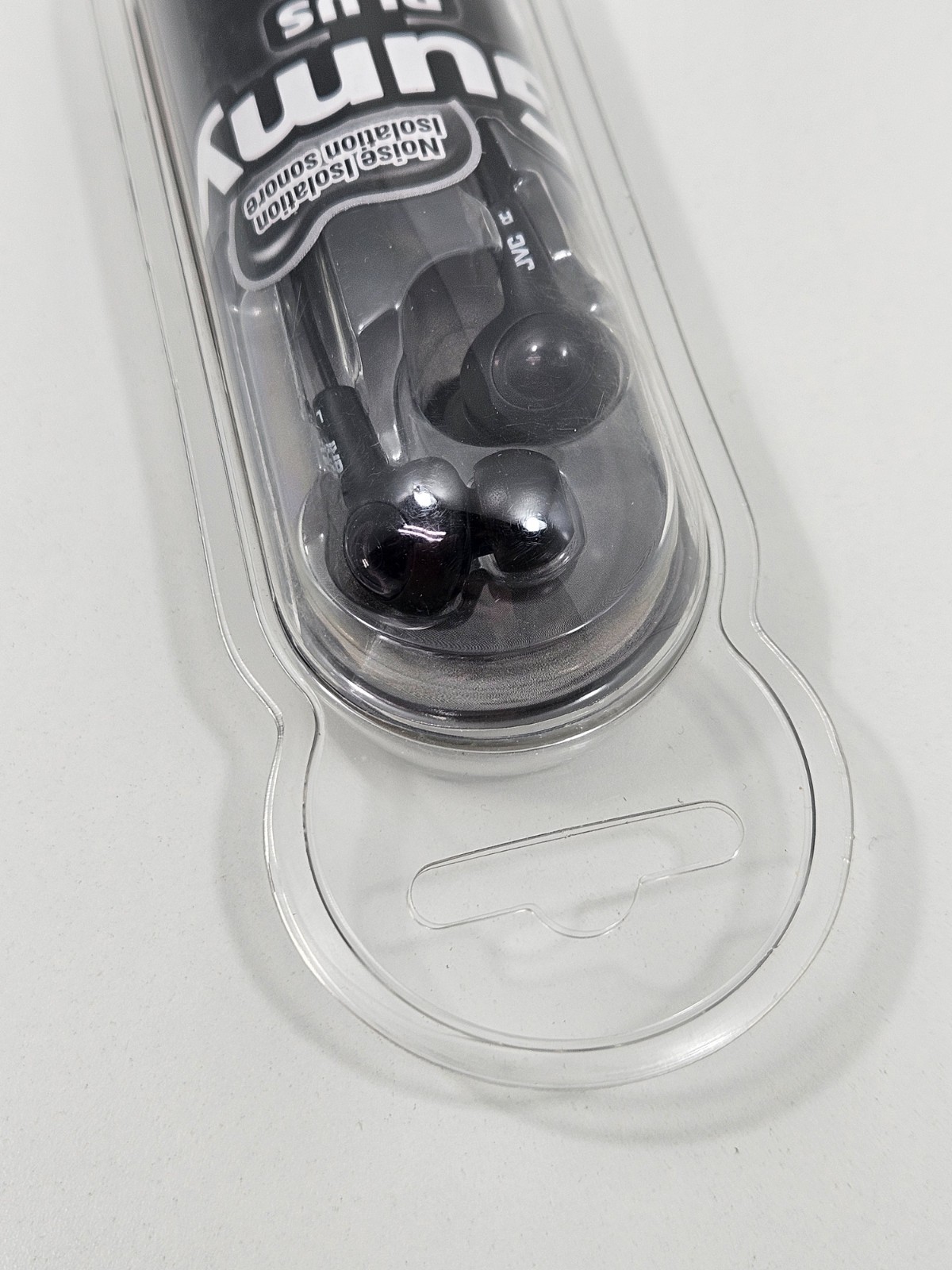 JVC HAFX5V Gumy Plus Inner-Ear Earbuds (Black) – Brand New